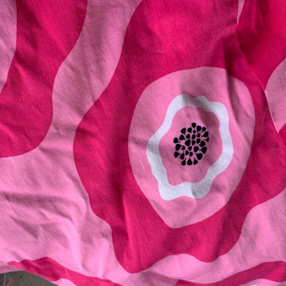 RARE EDITIONS PINK FULL SKIRT HALTER DRESS Y2K BARBIE WITH UNDERSKIRT SIZE 12 - Picture 9 of 10